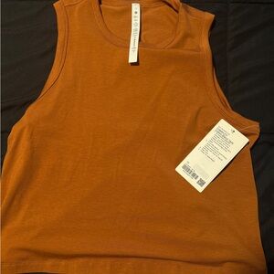 Lululemon Athletica Rust Tank Top